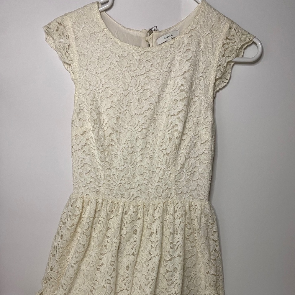 Talula white lace dress